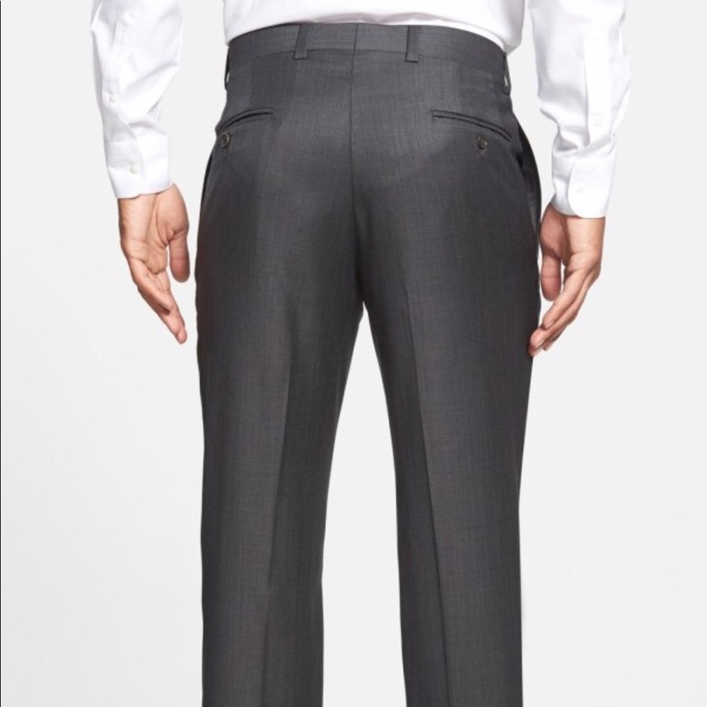 Ted Baker Jefferson Gray Wool Trousers~ Never Worn - Picture 5 of 5